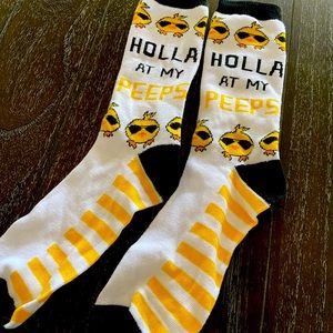 Easter socks | holla at my peeps
